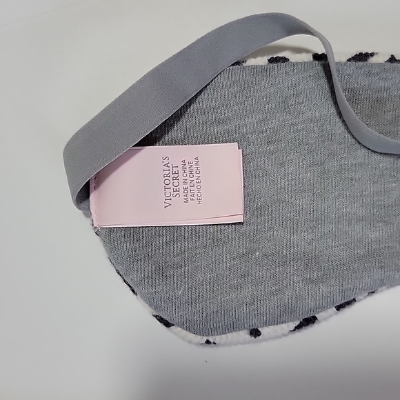 Victoria's Secret Waffle Knit Leopard Animal Print Pajama Pants and Sleep Mask - Picture 7 of 8